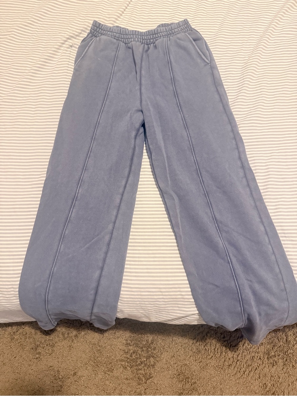 GAP Heather Grey Elastic Waist Lounge Pants